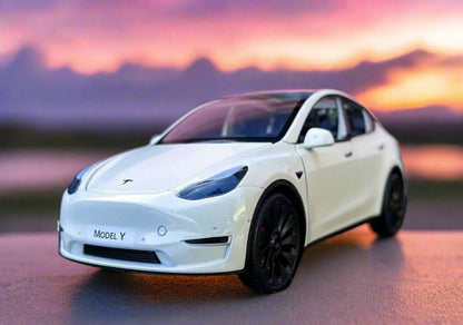 1:24 Tesla Model Y Diecast Car Model (7 colors)