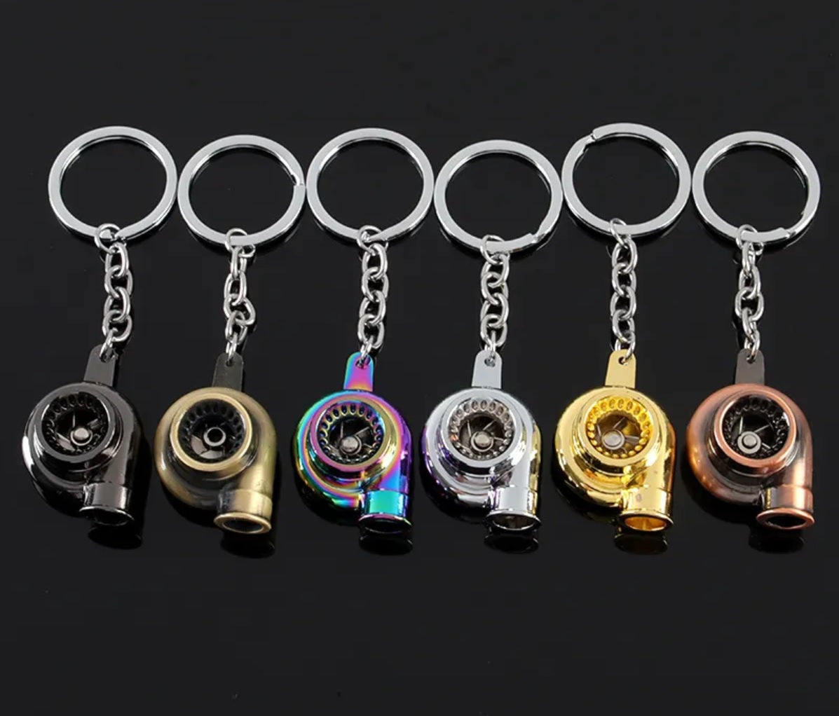 Turbocharger Keychain (6 colors)