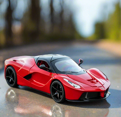 1:32 Ferrari LaFerrari Diecast Car Model (Red/Black/Yellow)