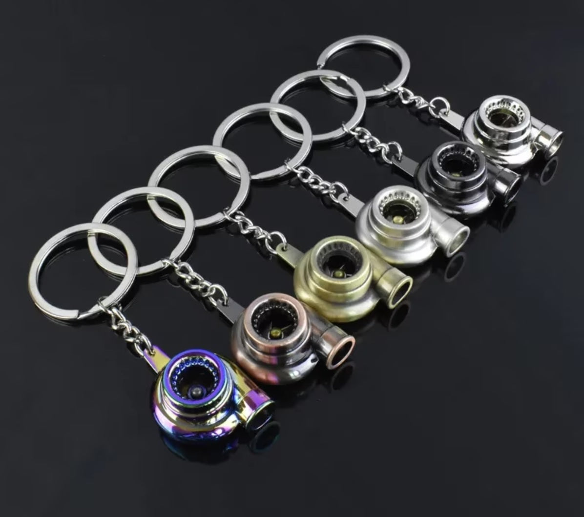 Turbocharger Keychain (6 colors)