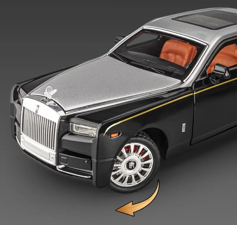 1:18 Rolls Royce Phantom Diecast Car Model (4 colors)