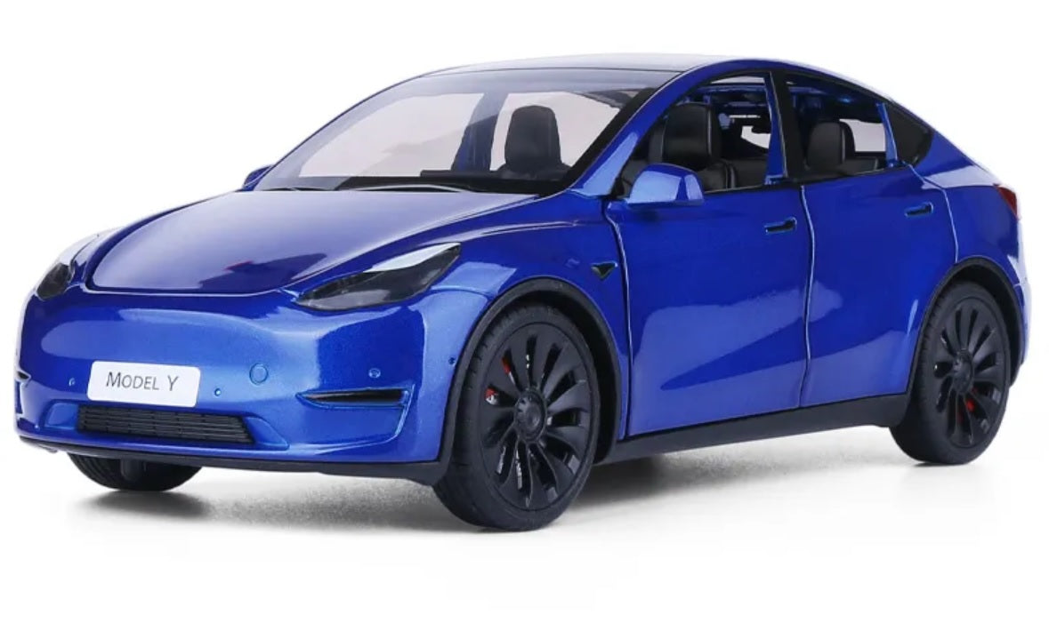 1:24 Tesla Model Y Diecast Car Model (7 colors)