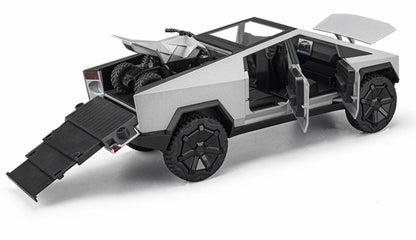 1:24 Tesla Cybertruck Diecast Car Model (Silver/Gray/Green)