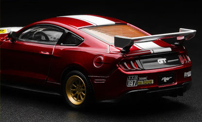 1:42 2018 Ford Mustang GT Diecast Car Model (Red/Blue/Yellow)