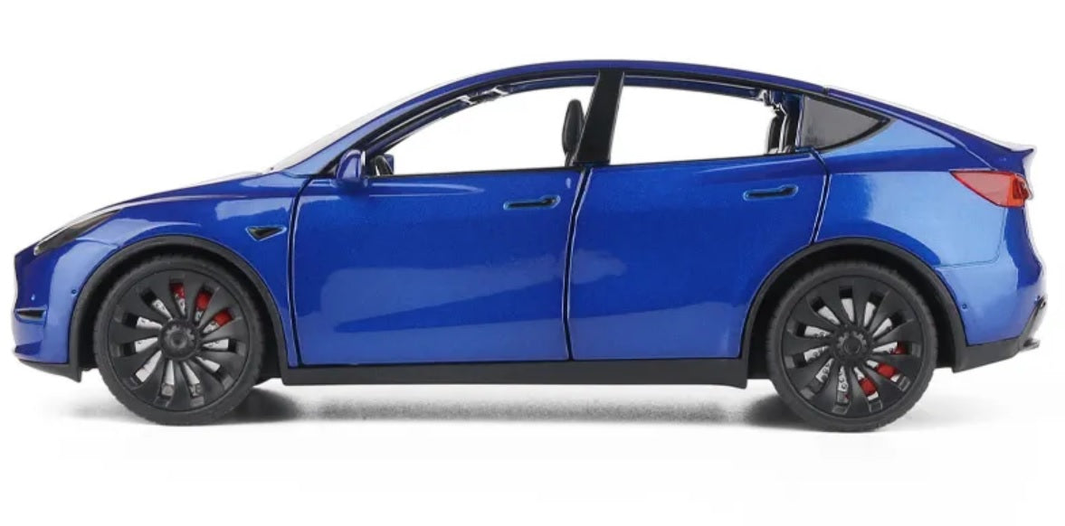 1:24 Tesla Model Y Diecast Car Model (7 colors)
