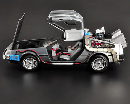 1:18 Back to the Future DeLorean DMC-12 Diecast Car Model