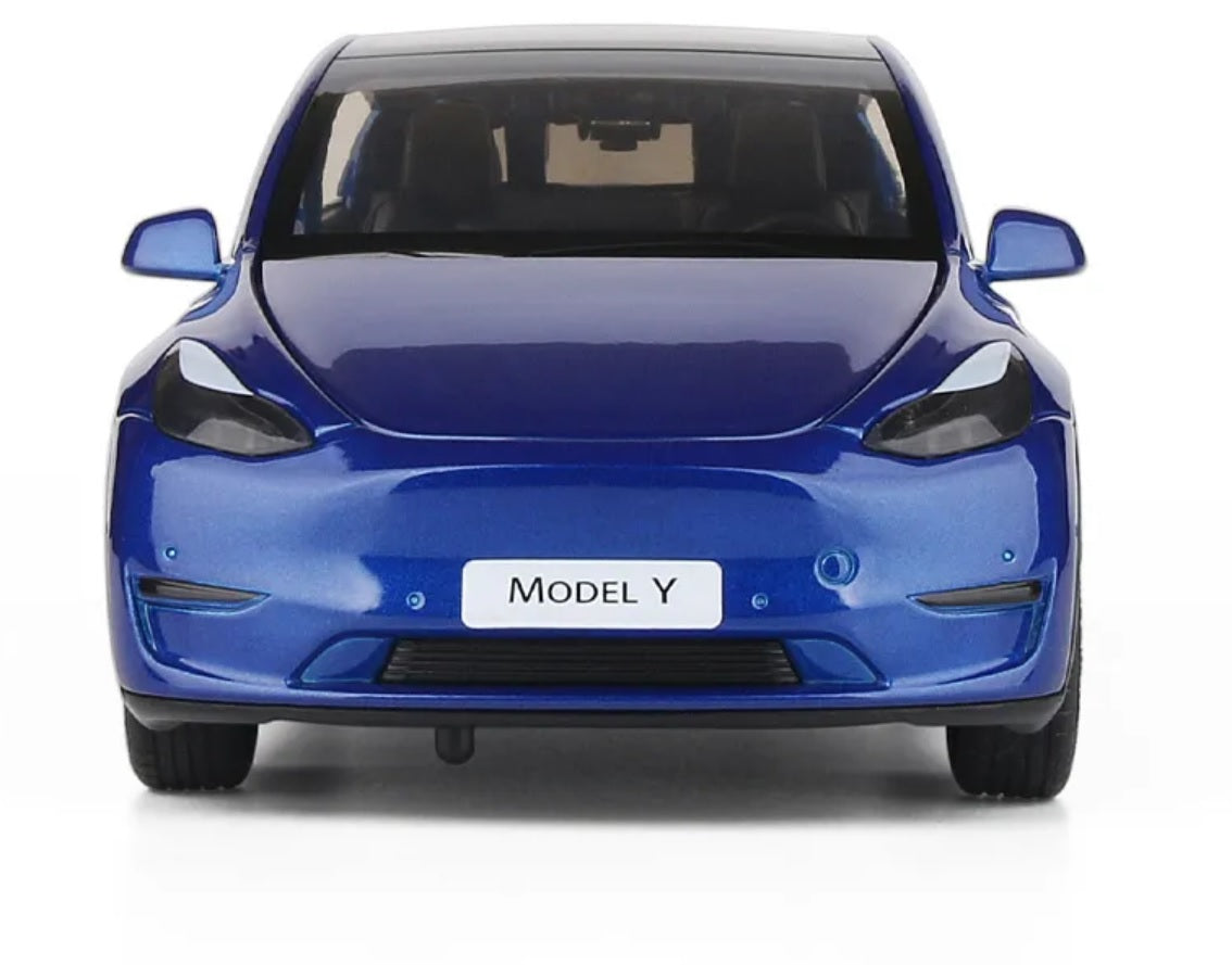 1:24 Tesla Model Y Diecast Car Model (7 colors)