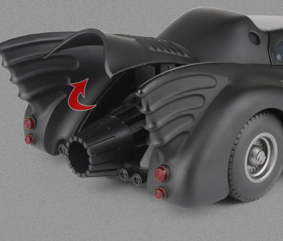 1:18 Batman Chariot 1989 Batmobile Diecast Car Model