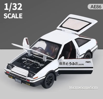 1:32 Toyota Sprinter Trueno AE86 Diecast Car Model (Standard/Premium)