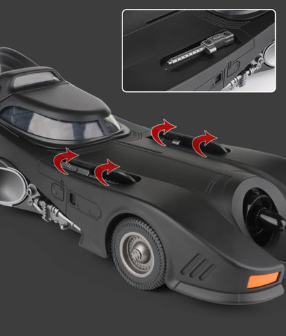 1:18 Batman Chariot 1989 Batmobile Diecast Car Model