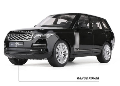 1:18 Range Rover 50th Anniversary Edition Diecast Car Model (Black/White/Red)