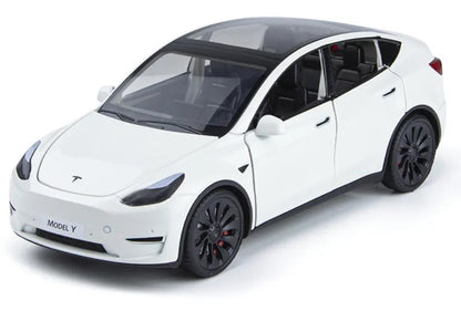 1:24 Tesla Model Y Diecast Car Model (7 colors)