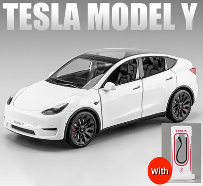1:24 Tesla Model Y Diecast Car Model (7 colors)