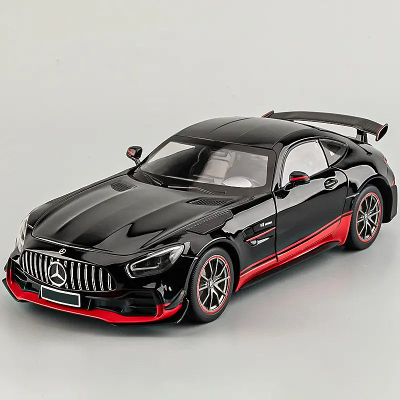 1:18 Mercedes Benz AMG GT R Diecast Car Model (Green/Black)