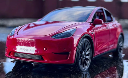 1:24 Tesla Model Y Diecast Car Model (7 colors)
