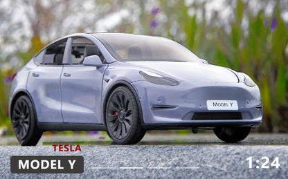 1:24 Tesla Model Y Diecast Car Model (7 colors)