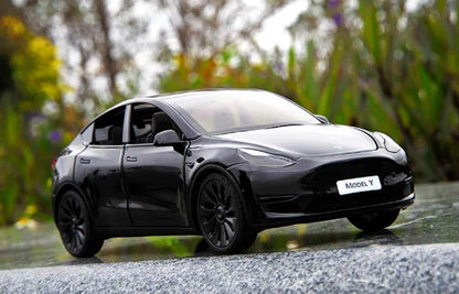 1:24 Tesla Model Y Diecast Car Model (7 colors)