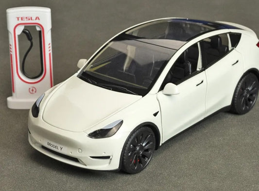 1:24 Tesla Model Y Diecast Car Model (7 colors)