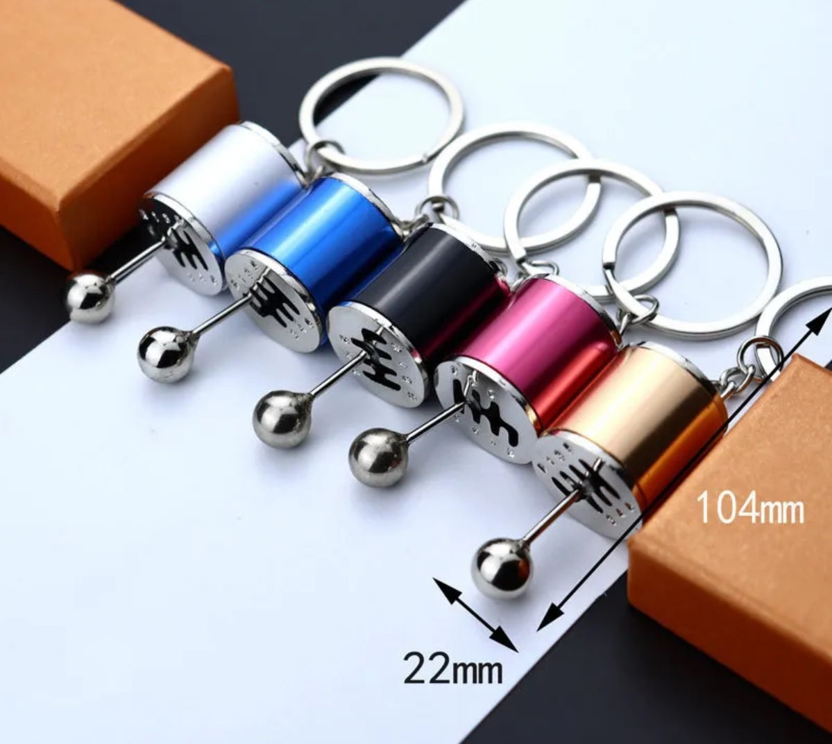 Gearbox Keychain (5 colors)