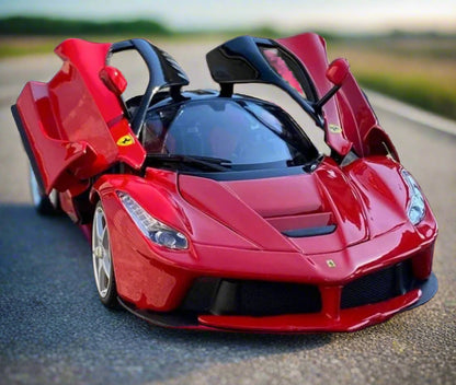 1:32 Ferrari LaFerrari Diecast Car Model (Red/Black/Yellow)