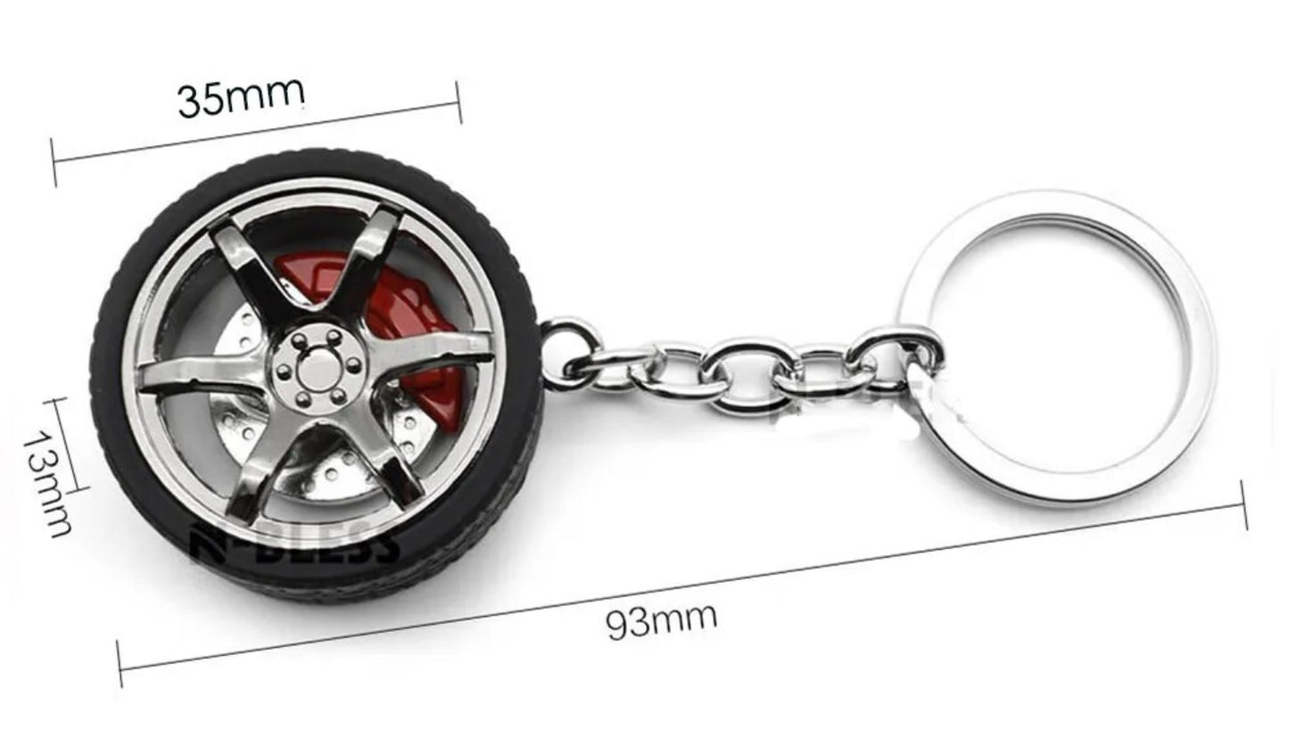 Wheel Keychain Series 1 (5 colors)