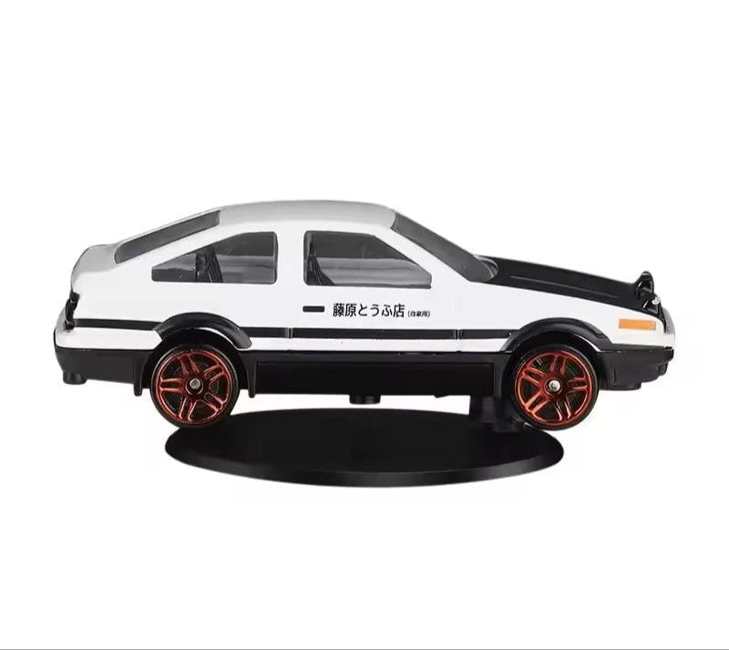 Initial D Toyota AE86 Drifting Car Model (2 base choices)
