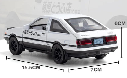 1:32 Toyota Sprinter Trueno AE86 Diecast Car Model (Standard/Premium)