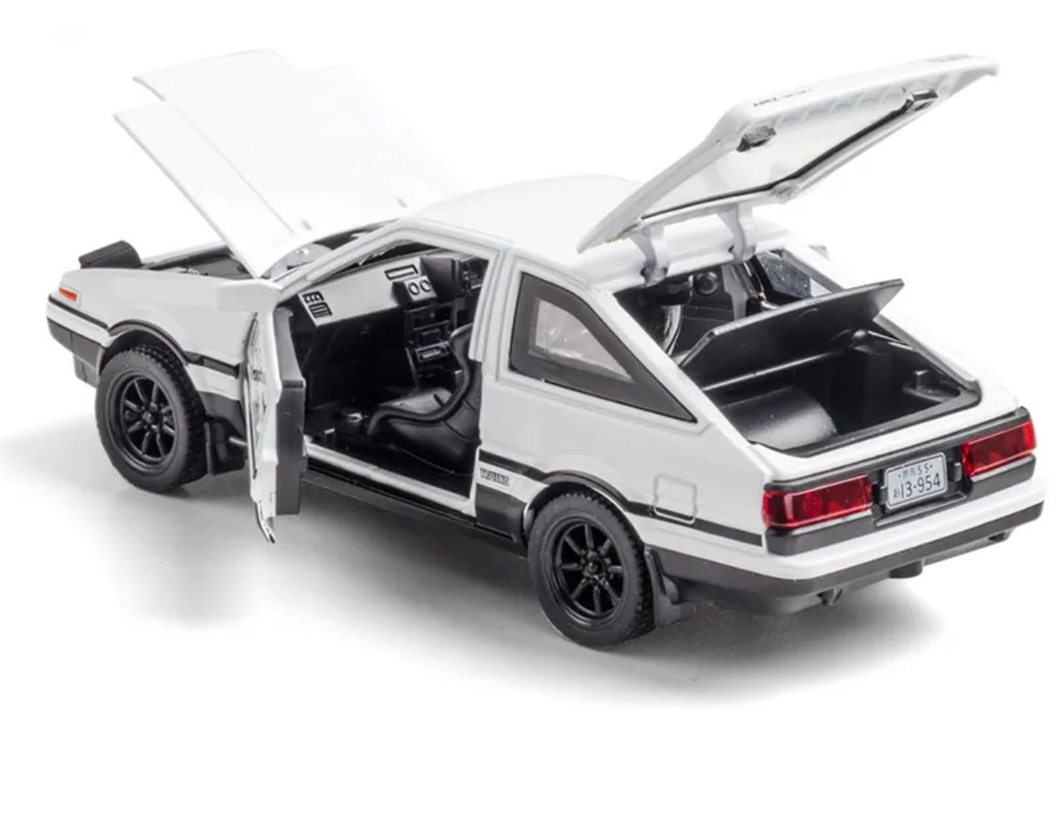 1:32 Toyota Sprinter Trueno AE86 Diecast Car Model (Standard/Premium)