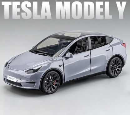 1:24 Tesla Model Y Diecast Car Model (7 colors)