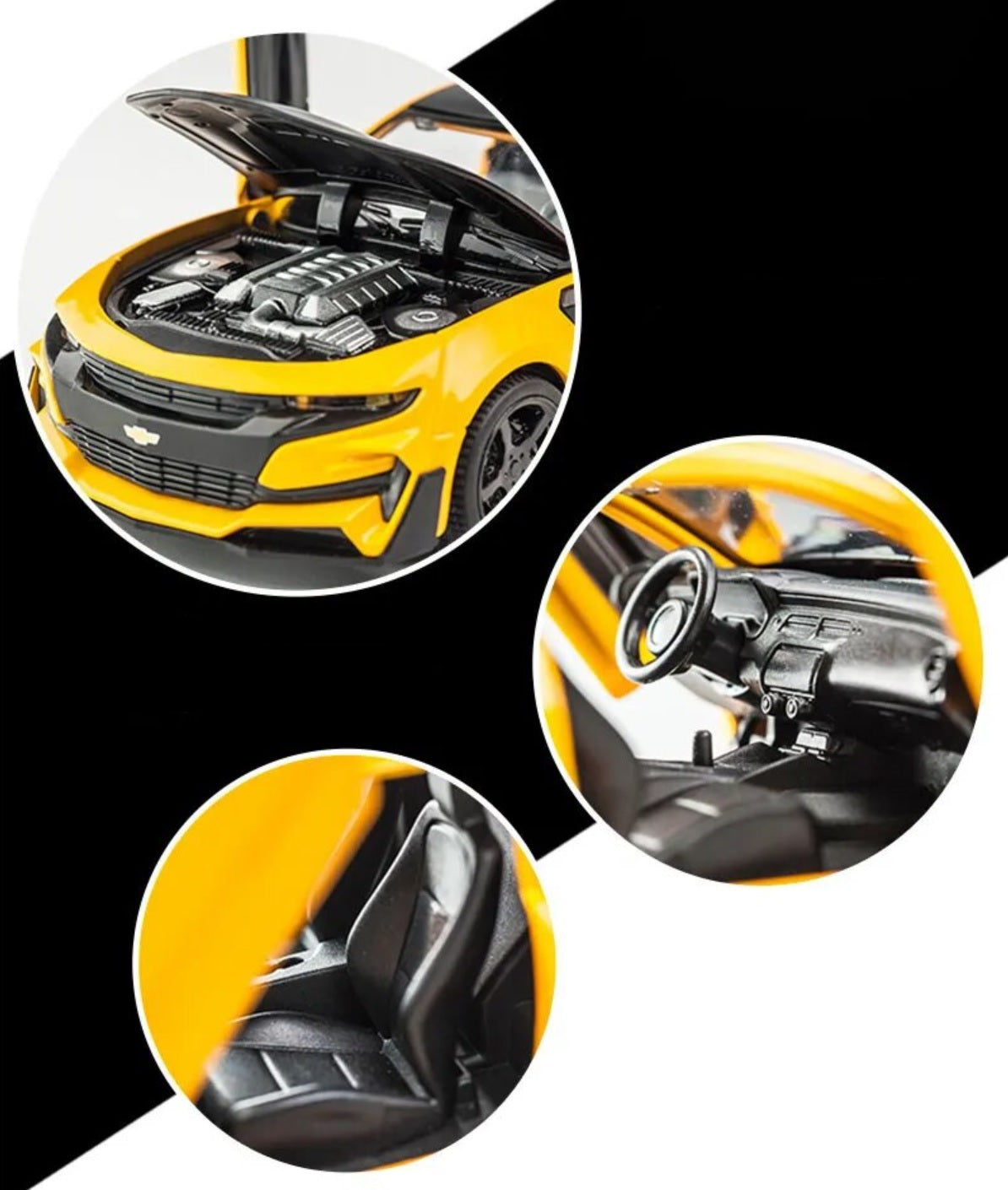 1:32 Chevrolet Camaro Diecast Car Model (5 colors)
