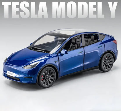 1:24 Tesla Model Y Diecast Car Model (7 colors)