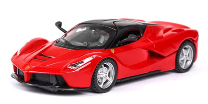 1:32 Ferrari LaFerrari Diecast Car Model (Red/Black/Yellow)