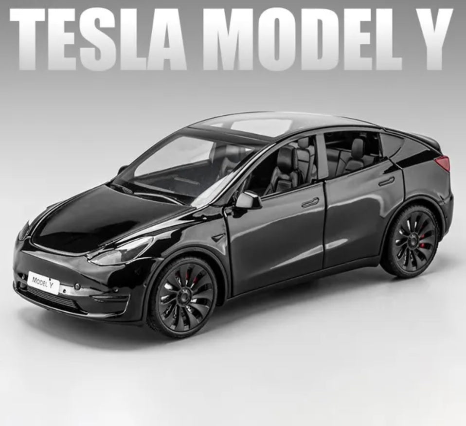 1:24 Tesla Model Y Diecast Car Model (7 colors)