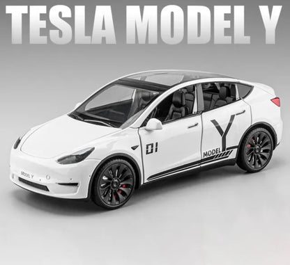 1:24 Tesla Model Y Diecast Car Model (7 colors)