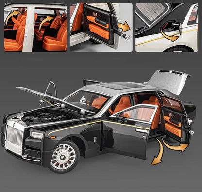 1:18 Rolls Royce Phantom Diecast Car Model (4 colors)