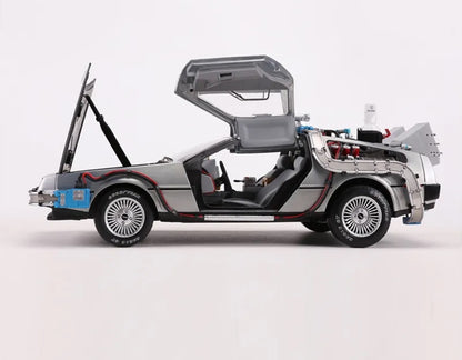 1:18 Back to the Future DeLorean DMC-12 Diecast Car Model
