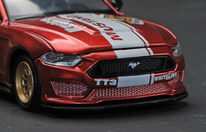 1:42 2018 Ford Mustang GT Diecast Car Model (Red/Blue/Yellow)