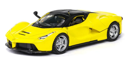 1:32 Ferrari LaFerrari Diecast Car Model (Red/Black/Yellow)