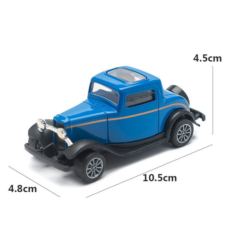 1:43 Vintage Diecast Car Models Collection (6 styles)
