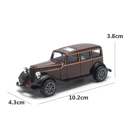 1:43 Vintage Diecast Car Models Collection (6 styles)