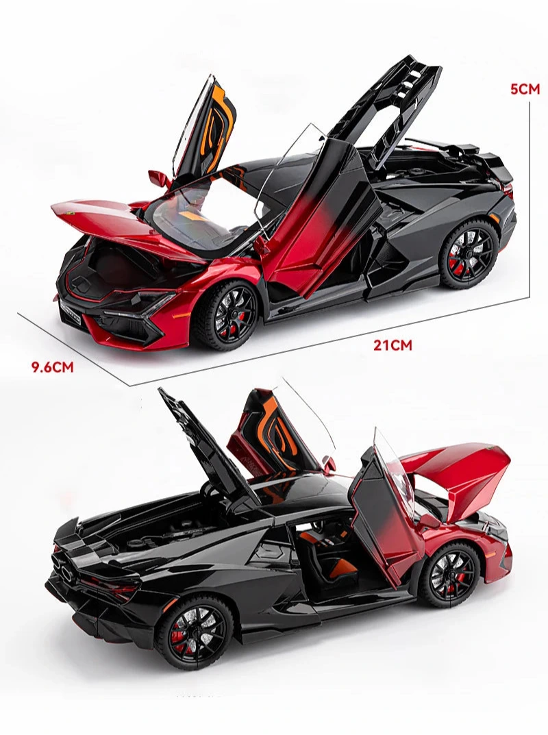 1:24 Lamborghini Revuelto Diecast Car Model (6 colors)